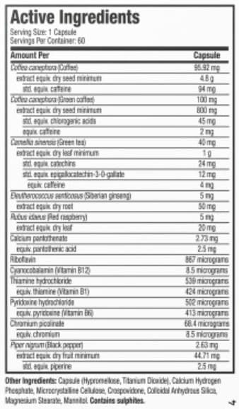 Hydroxycut hardcore np